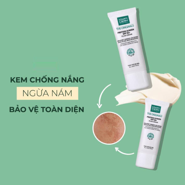 Kem chống nắng Martiderm The Originals SPF50+ Fluid Cream | eustore.com.vn