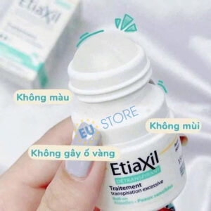 [Hàng Cty] Lăn nách Etiaxil xanh khử mùi, ngăn mồ hôi cho da nhạy cảm