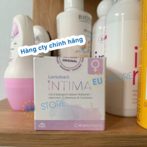 [Hàng Cty] Men vi sinh Lactobact Intima cân bằng hệ vi sinh vùng kín, ngăn ngừa bệnh phụ khoa | eustore.com.vn