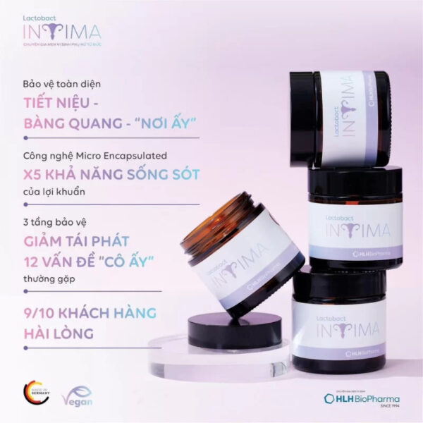 Ưu điểm nổi bật của men vi sinh Lactobact Intima | eustore.com.vn