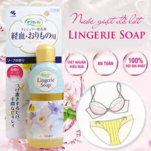 Nước giặt đồ lót Lingerie Soap Kobayashi Nhật Bản 120ml | eustore.com.vn