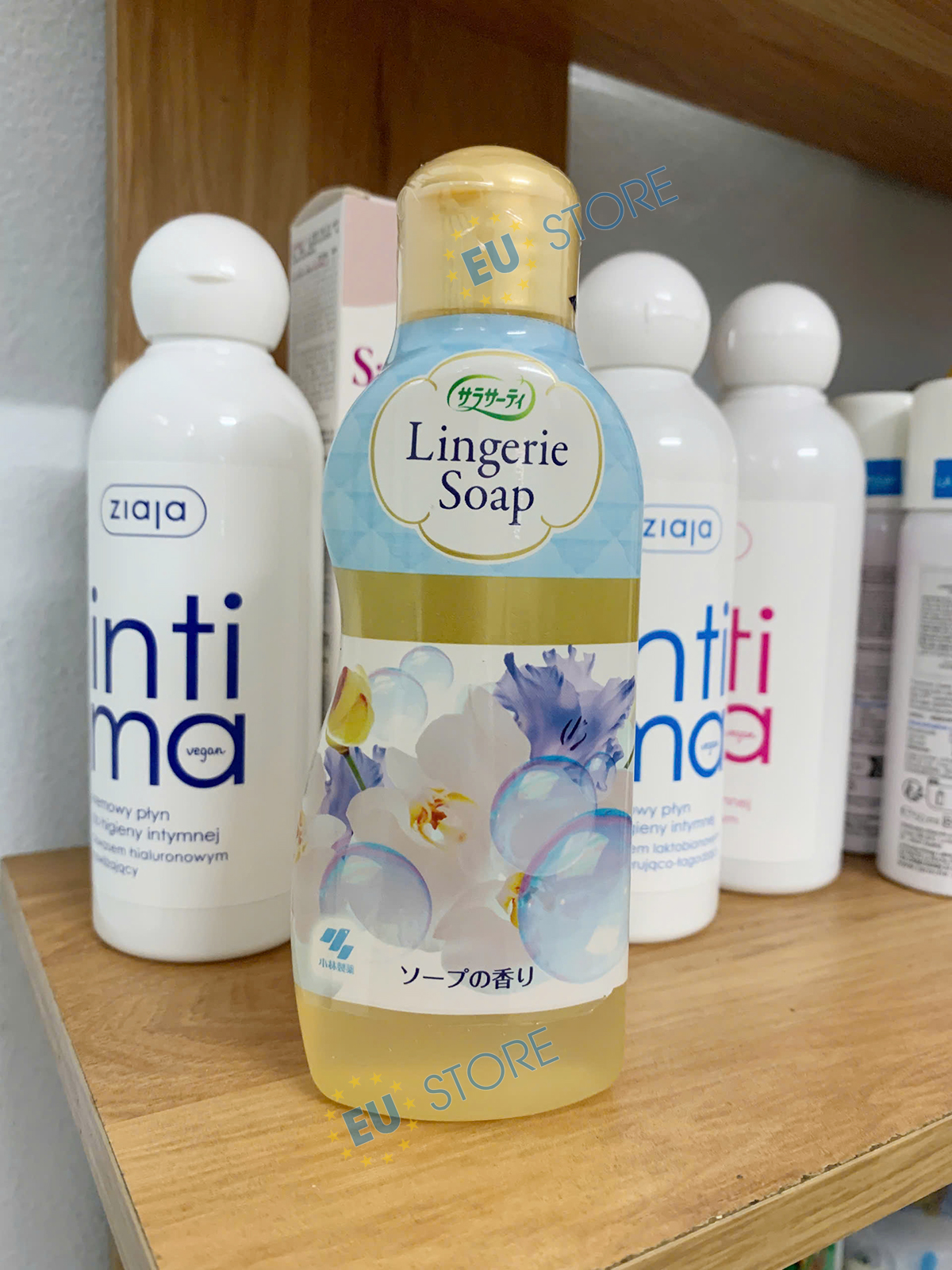 Nước giặt đồ lót chuyên dụng Lingerie Soap Kobayashi Nhật Bản 120ml | eustore.com.vn