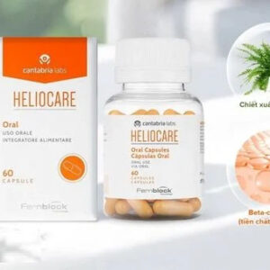 Thành phần trong Viên uống chống nắng Heliocare Oral Capsule 60 viên | eustore.com.vn