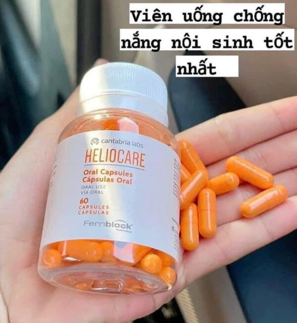 Viên uống chống nắng Heliocare Oral Capsule 60 viên có tốt không? | eustore.com.vn