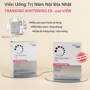 [Mẫu mới] Viên uống trị nám Transino EX 240 viên nội địa Nhật Bản | eustore.com.vn