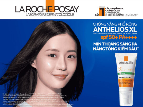 [Mẫu mới] Kem chống nắng La Roche-Posay Anthelios XL SPF50+ vạch xanh lá cho da dầu, dễ nổi mụn | eustore.com.vn