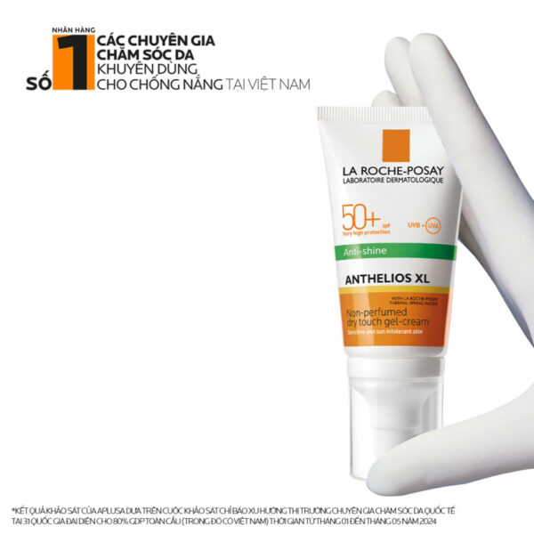 [Mẫu mới] Kem chống nắng La Roche-Posay Anthelios XL SPF50+ vạch xanh lá cho da dầu, dễ nổi mụn | eustore.com.vn