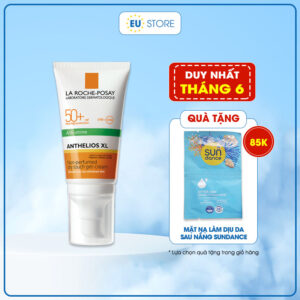 [Mẫu mới] Kem chống nắng La Roche-Posay Anthelios XL SPF50+ vạch xanh lá cho da dầu, dễ nổi mụn | eustore.com.vn