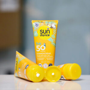Kem chống nắng SUNDANCE Kids Sonnencreme SPF 50+ (tuýp vàng cam)