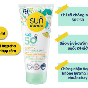 Kem chống nắng SUNDANCE Kids Sensitiv Sonnencreme SPF 50+ 100ml