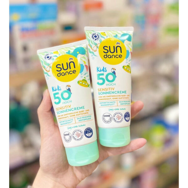 Kem chống nắng SUNDANCE Kids Sensitiv Sonnencreme SPF 50+ 100ml