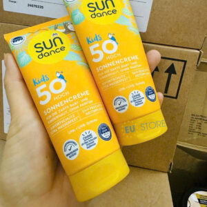Kem & Xịt chống nắng trẻ em SUNDANCE Kids SPF50/SPF50+ Đức tuýp cam 100ml