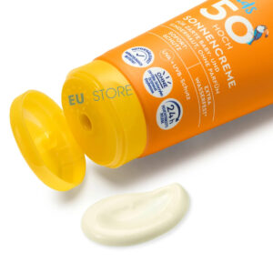 Kem & Xịt chống nắng trẻ em SUNDANCE Kids SPF50/SPF50+ Đức tuýp cam 125ml