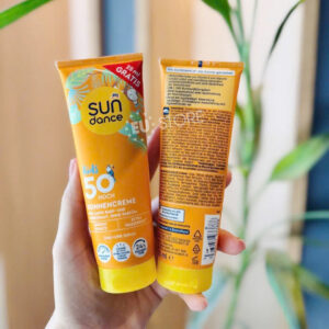 Kem & Xịt chống nắng trẻ em SUNDANCE Kids SPF50/SPF50+ Đức tuýp cam 125ml