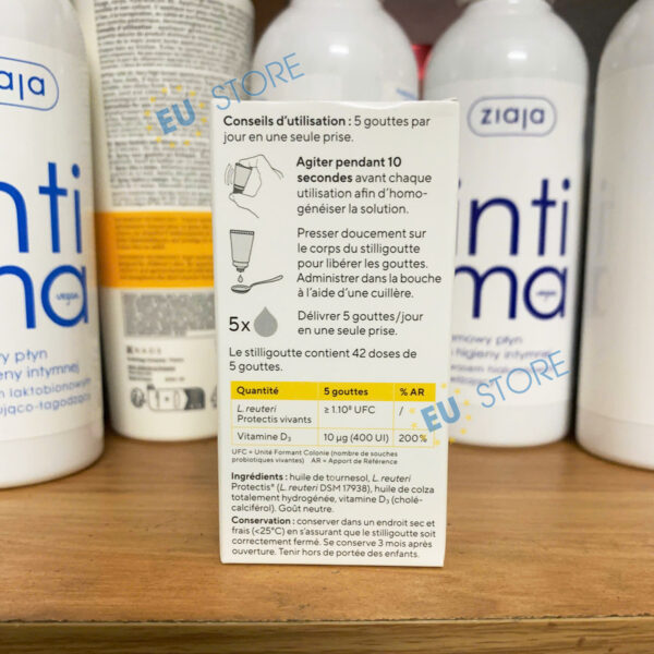 [Mẫu mới] Men vi sinh BioGaia Gouttes Probiotiques + Vitamine D tuýp nhựa 10ml | eustore.com.vn