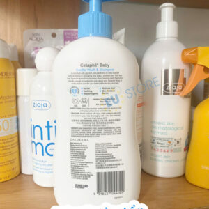 [Bản Đức] Sữa tắm gội Cetaphil Baby 400ml dịu nhẹ cho bé từ sơ sinh | eustore.com.vn