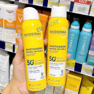 [Mẫu mới Date 2029] Xịt chống nắng Bioderma Photoderm Brume Invisible SPF50+ 150ml