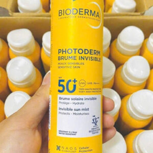 [Mẫu mới Date 2029] Xịt chống nắng Bioderma Photoderm Brume Invisible SPF50+ 150ml