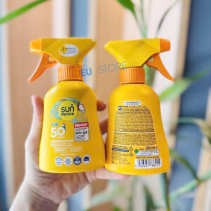 Kem & Xịt chống nắng trẻ em SUNDANCE Kids SPF50/SPF50+ Đức chai xịt 200ml