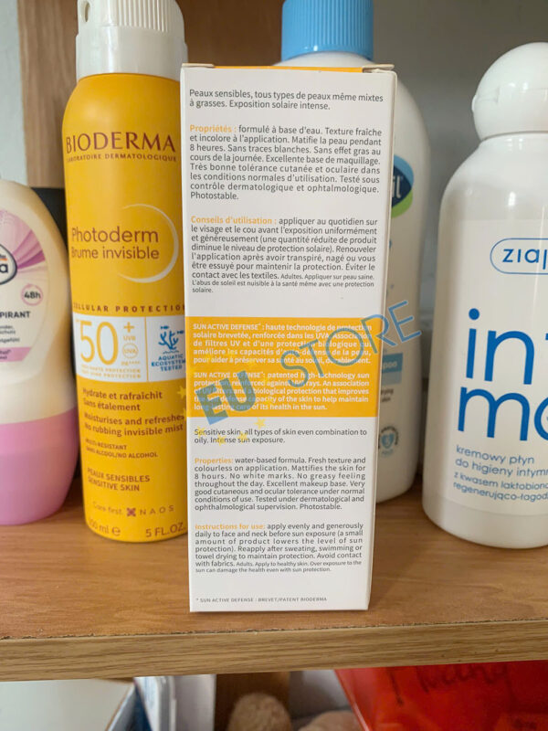 Kem chống nắng Bioderma Photoderm Aquafluide SPF50+ cho da nhạy cảm | eustore.com.vn