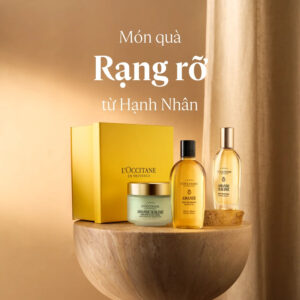 [Mẫu mới] Kem dưỡng thể hạnh nhân L'Occitane Amande Sublime 200ml - Dưỡng ẩm, làm mềm & săn chắc da