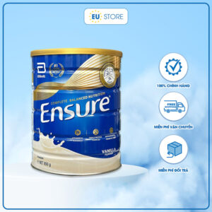 [Hàng nhập khẩu] Sữa Ensure Úc Vanilla Powder 850g vị Vani | eustore.com.vn