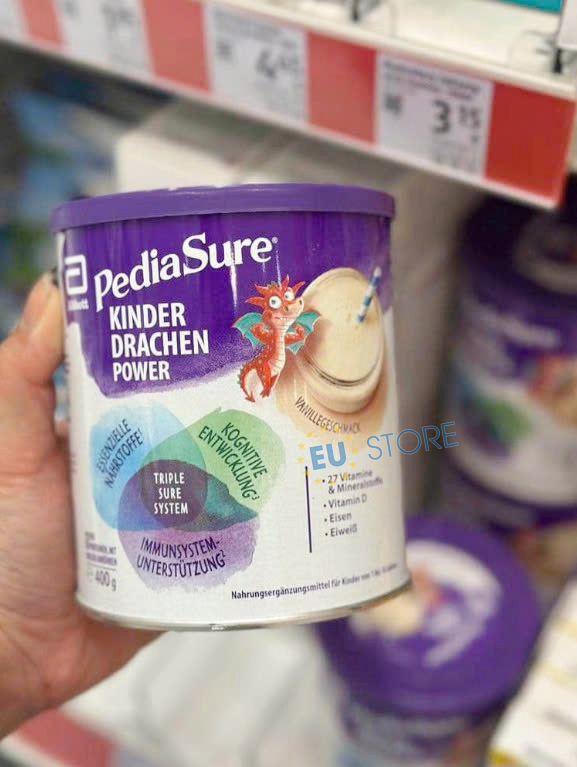 Sữa PediaSure Đức Kinder Drachen Power 400g cho bé từ 1 - 10 tuổi | eustore.com.vn