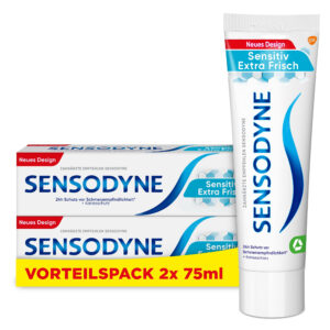 Kem Đánh Răng Sensodyne Đức Sensitiv Extra Frisch – Giảm Ê Buốt & Bảo Vệ Men Răng | eustore.com.vn