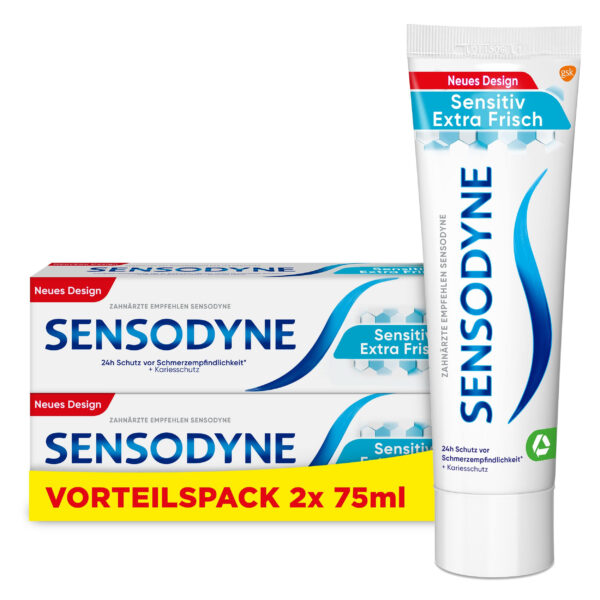 Kem Đánh Răng Sensodyne Đức Sensitiv Extra Frisch – Giảm Ê Buốt & Bảo Vệ Men Răng | eustore.com.vn
