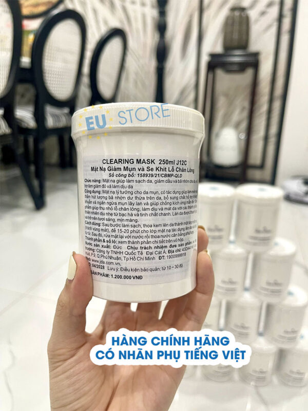 Jean d’Arcel Masque Astringent 250ml – Mặt nạ cao cấp kiềm dầu & giảm mụn cho da dầu | eustore.com.vn