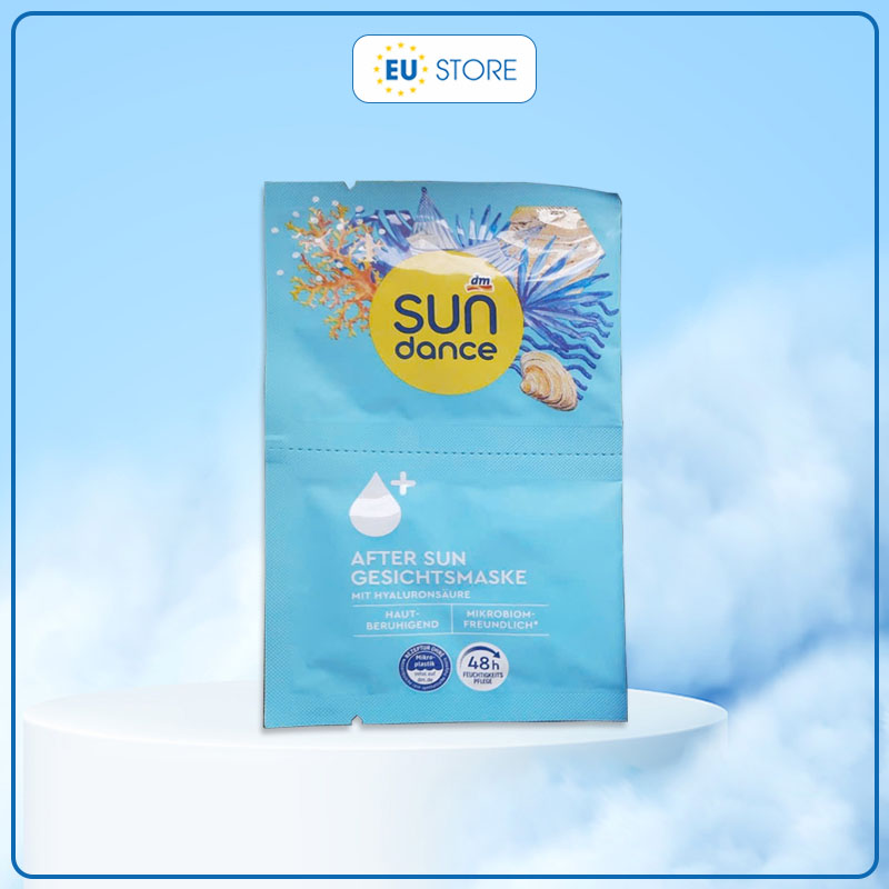 Mặt nạ dưỡng da sau nắng Sundance After Sun Gesichtmaske - Làm dịu da, cấp ẩm suốt 48h | eustore.com.vn