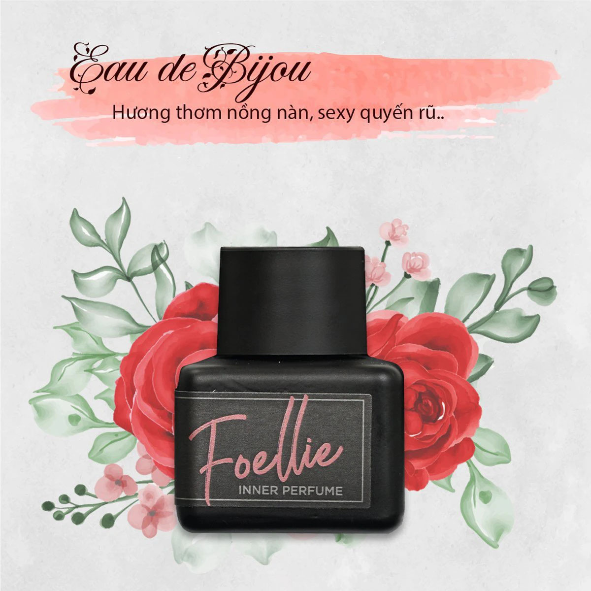 Nước hoa vùng kín Foellie Inner Perfume - Bản màu đen huyền thoại (Tem chính hãng) | Eustore.com.vn