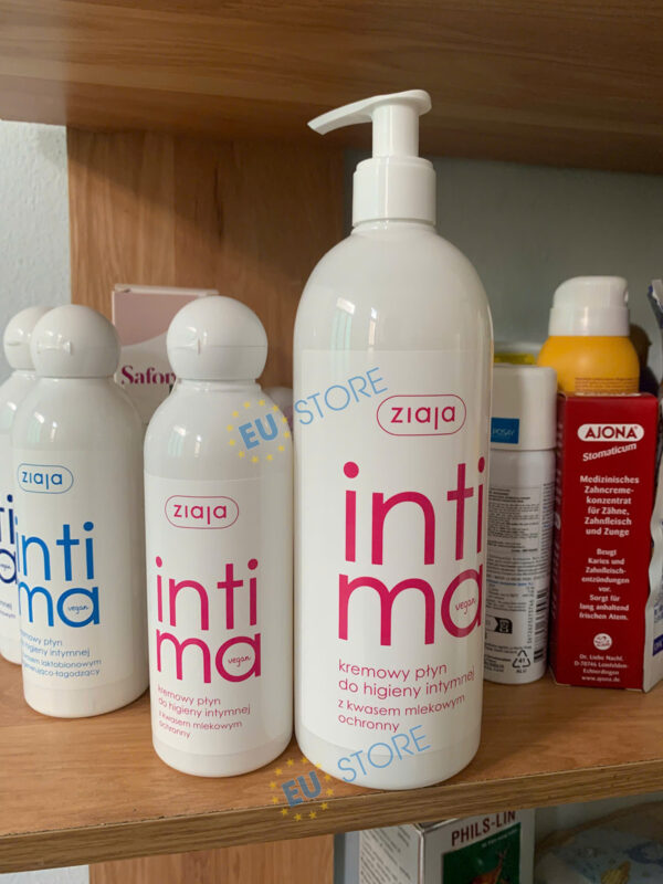 Dung dịch vệ sinh Intima Ziaja màu hồng – Bảo vệ và cân bằng pH tự nhiên | eustore.com.vn