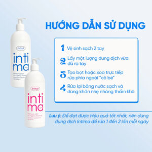Dung dịch vệ sinh Intima Ziaja màu xanh đậm: Cấp ẩm chuyên sâu, giảm khô rát vùng kín | eustore.com.vn