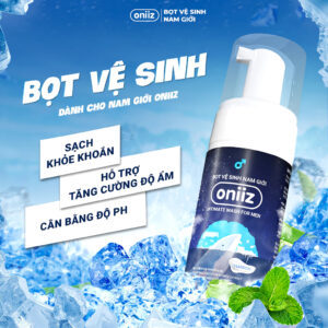 Bọt vệ sinh nam giới Oniiz Classic - Dung dịch vệ sinh nam tạo bọt 100ml | eustore.com.vn