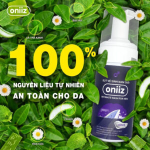 Bọt vệ sinh nam giới Oniiz Classic - Dung dịch vệ sinh nam tạo bọt 100ml | eustore.com.vn