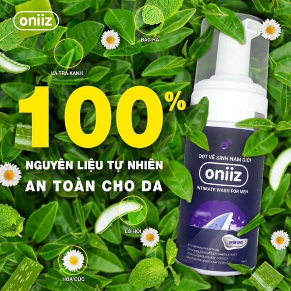 Bọt vệ sinh nam giới Oniiz Classic - Dung dịch vệ sinh nam tạo bọt 100ml | eustore.com.vn