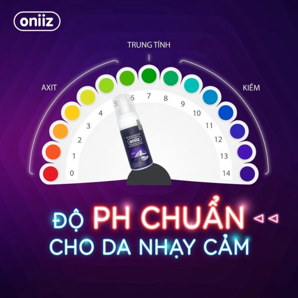 Bọt vệ sinh nam giới Oniiz Classic - Dung dịch vệ sinh nam tạo bọt 100ml | eustore.com.vn