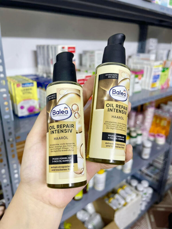 Dầu dưỡng tóc Balea Professional Oil Repair Intensiv Haaröl phục hồi tóc khô xơ, hư tổn | eustore.com.vn