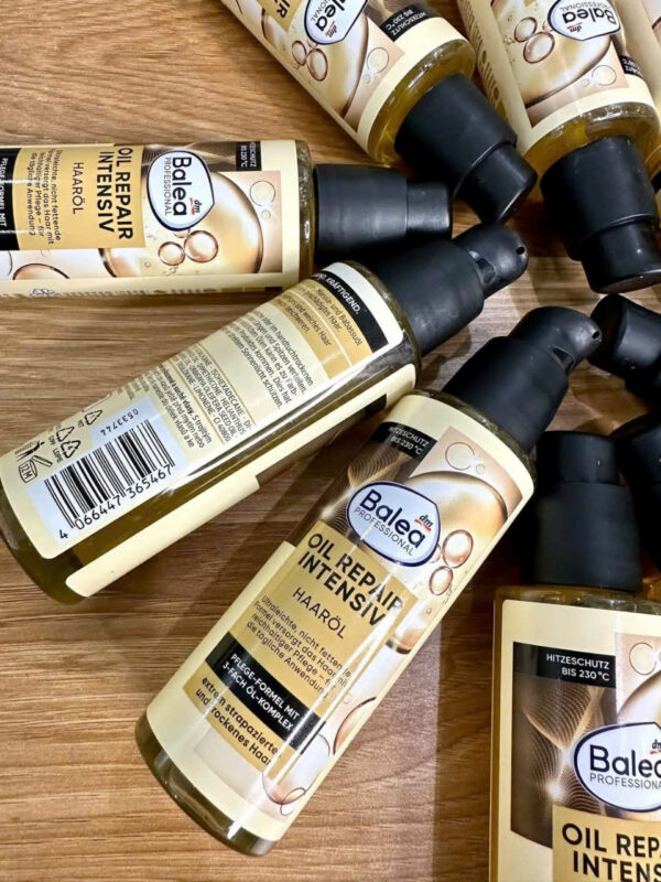 Dầu dưỡng tóc Balea Professional Oil Repair Intensiv Haaröl phục hồi tóc khô xơ, hư tổn | eustore.com.vn