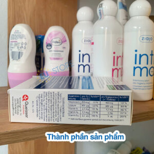 Thành phần trong viên uống Doppelherz Magnesium 400 + B1 + B6 + B12 + Folic Acid – Giúp ngủ ngon, khỏe tim mạch | eustore.com.vn
