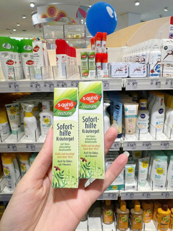 Kem bôi muỗi đốt S-quito Free Nature 15ml - Thảo dược an toàn, làm dịu ngứa & sưng đỏ nhanh chóng | eustore.com.vn
