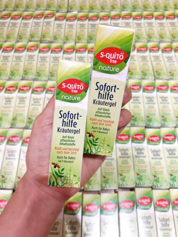 Kem bôi muỗi đốt S-quito Free Nature 15ml - Thảo dược an toàn, làm dịu ngứa & sưng đỏ nhanh chóng | eustore.com.vn