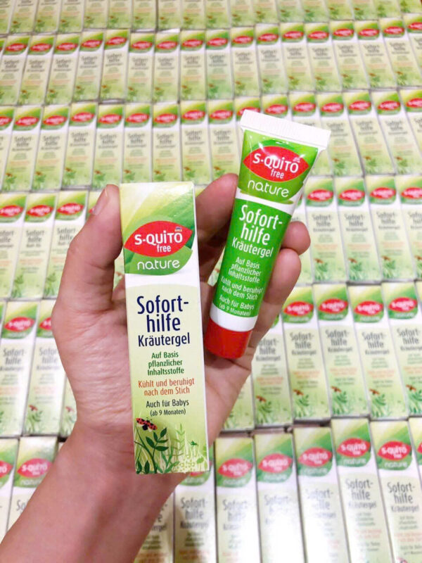Kem bôi muỗi đốt S-quito Free Nature 15ml - Thảo dược an toàn, làm dịu ngứa & sưng đỏ nhanh chóng | eustore.com.vn