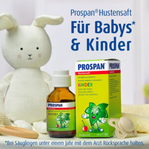 Siro ho prospan Đức chai 100ml dùng cho bé từ sơ sinh | eustore.com.vn