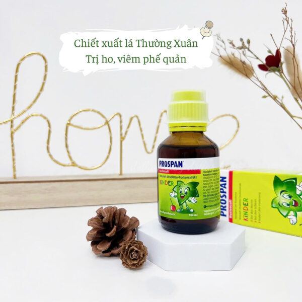 Siro ho prospan Đức chai 100ml dùng cho bé từ sơ sinh | eustore.com.vn