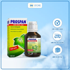 Siro ho Prospan Pháp Sans Sucre 100ml – Giảm ho có đờm cho trẻ từ 2 tuổi | eustore.com.vn