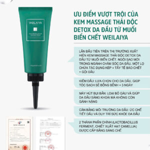 Tẩy Da Chết Đầu WEILAIYA – Làm Sạch Sâu & Phục Hồi Da Đầu Chuẩn Salon | eustore.com.vn