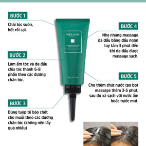 Tẩy Da Chết Đầu WEILAIYA – Làm Sạch Sâu & Phục Hồi Da Đầu Chuẩn Salon | eustore.com.vn