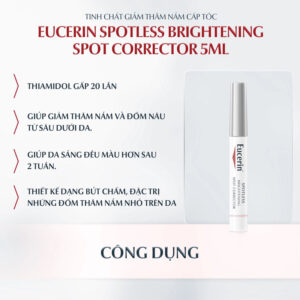 Công dụng của Bút chấm trị nám, tàn nhang Eucerin Spotless Brightening Spot Corrector 5ml | eustore.com.vn